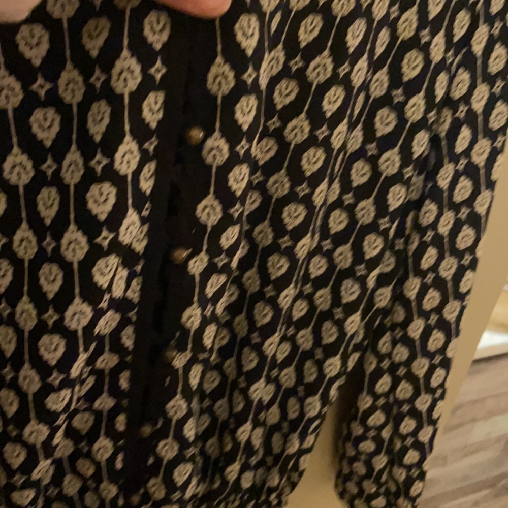 Soprano | Open Button 3/4 Sleeve Romper S - image 5